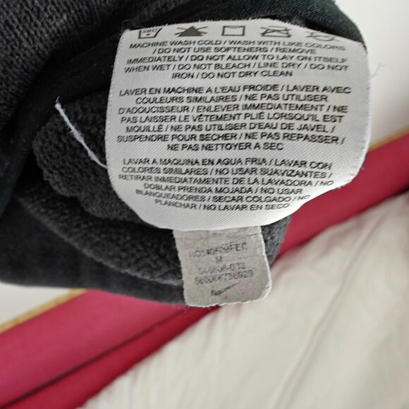 Nike Hypernatural Therma Fit Hoodie Women’s Dark Gray Knit Pullover Size M - Picture 10 of 10